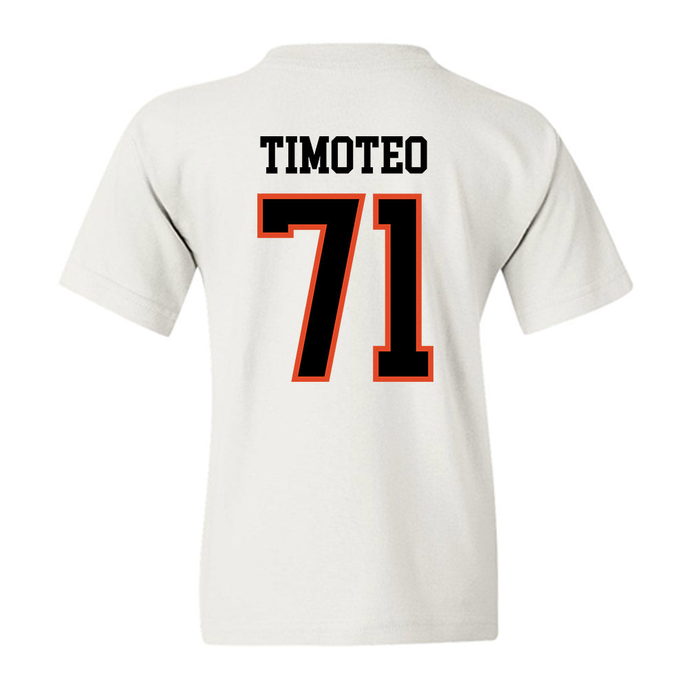 Oregon State - NCAA Football : Josiah Timoteo - Classic Shersey Youth T-Shirt-1