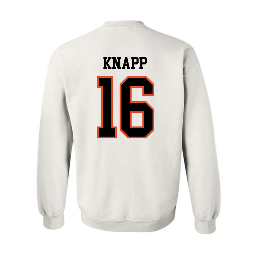 Oregon State - NCAA Football : Logan Knapp - Classic Shersey Crewneck Sweatshirt-1