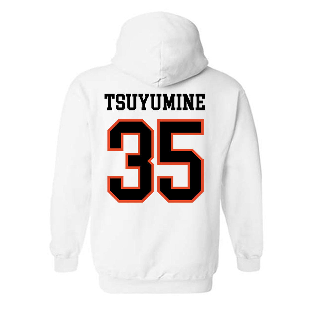 Oregon State - NCAA Football : Tetsuta Tsuyumine - Classic Shersey Hooded Sweatshirt-1