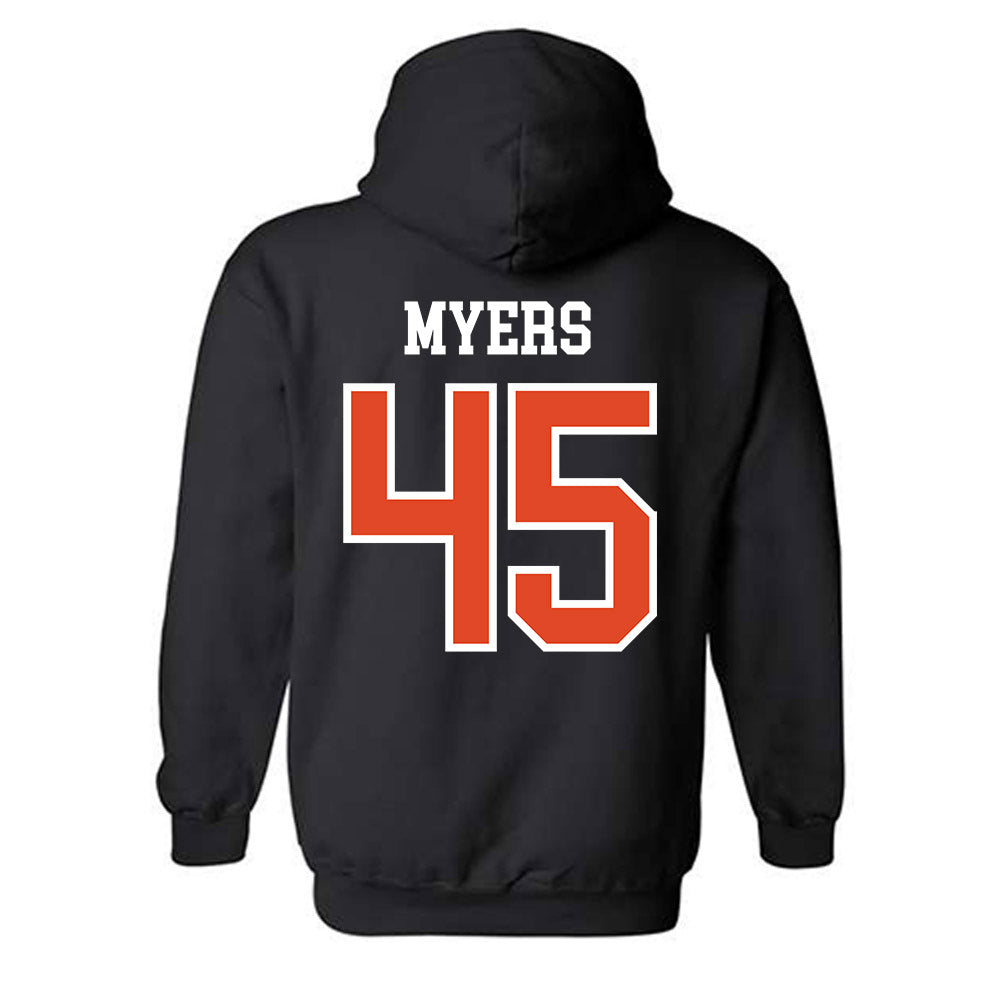 Oregon State - NCAA Football : Jesse Myers - Classic Shersey Hooded Sweatshirt-1