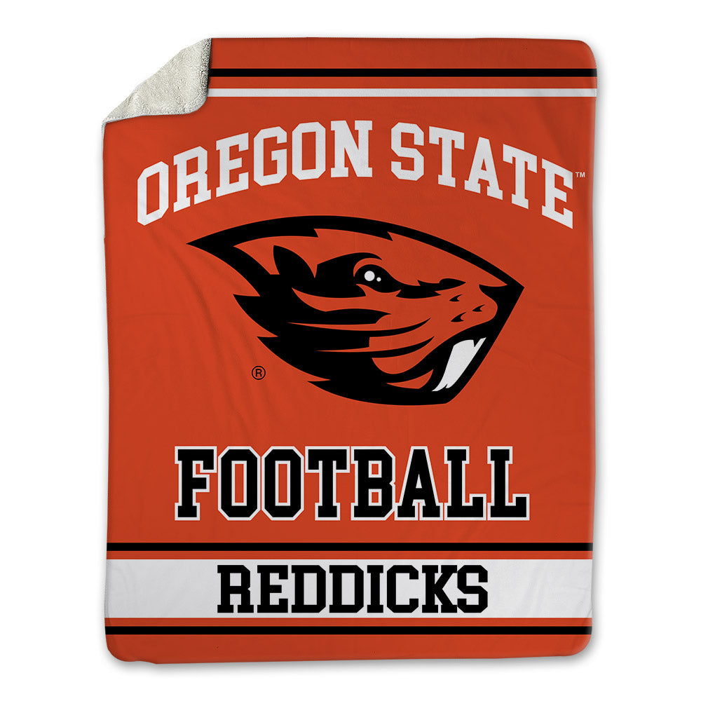 Oregon State - NCAA Football : Taz Reddicks - Blanket-0