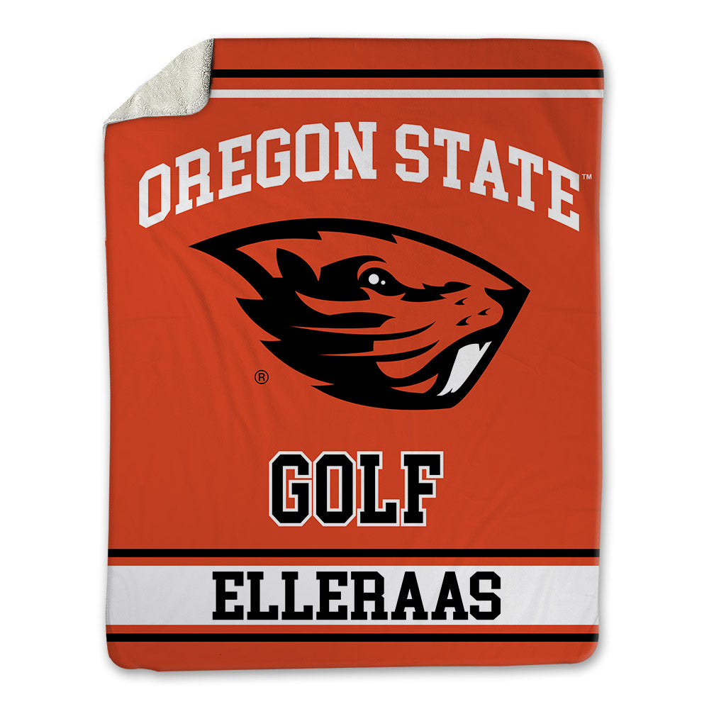 Oregon State - NCAA Men's Golf : Ethan Elleraas - Blanket-0