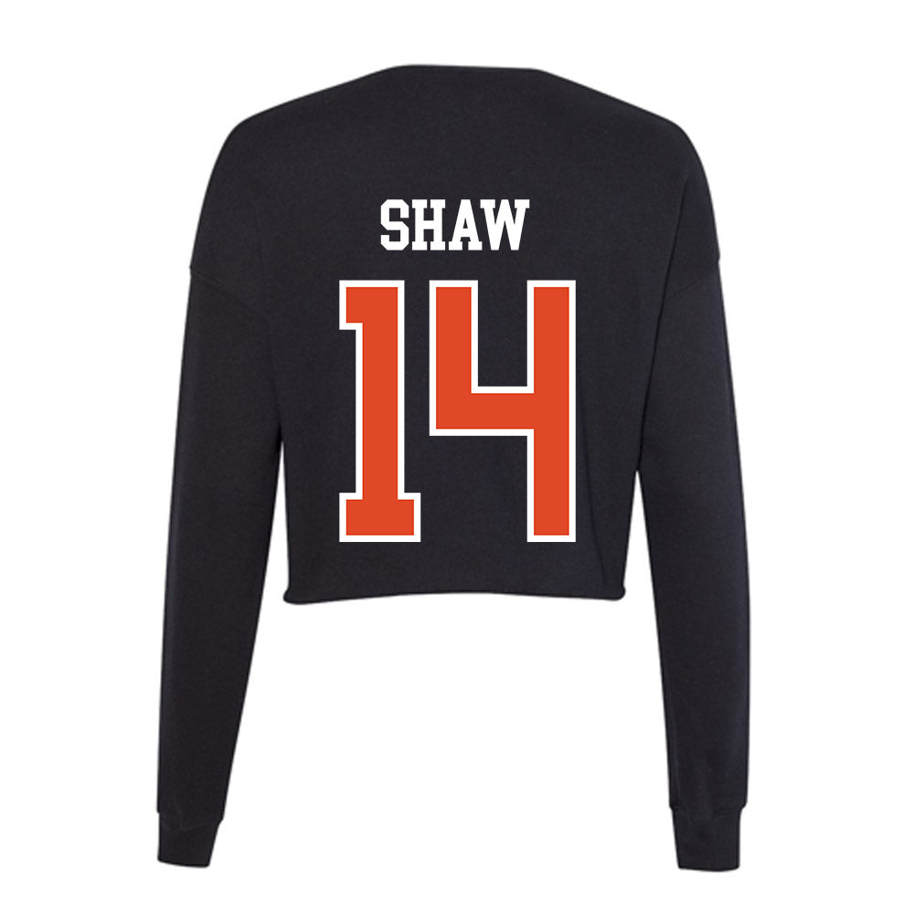 Oregon State - NCAA Football : Kord Shaw - Women's Cropped Crew Fleece-1