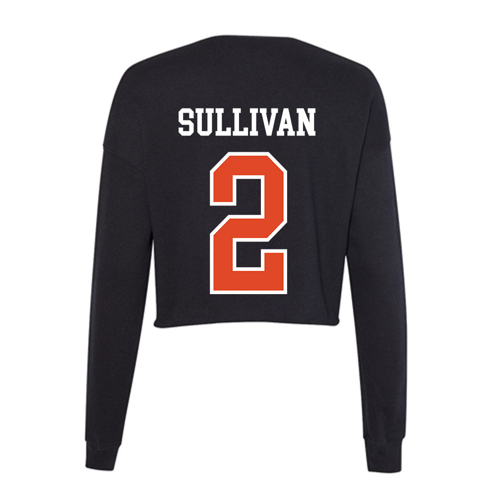 Oregon State - NCAA Football : Aiden Sullivan - Women's Cropped Crew Fleece-1