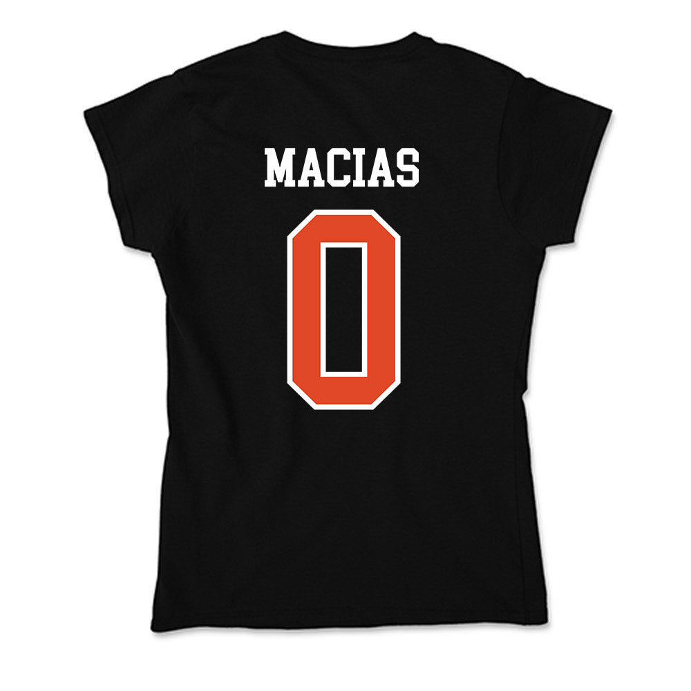 Oregon State - NCAA Men's Soccer : Michael Macias - Soft Style Women’s T-Shirt-1
