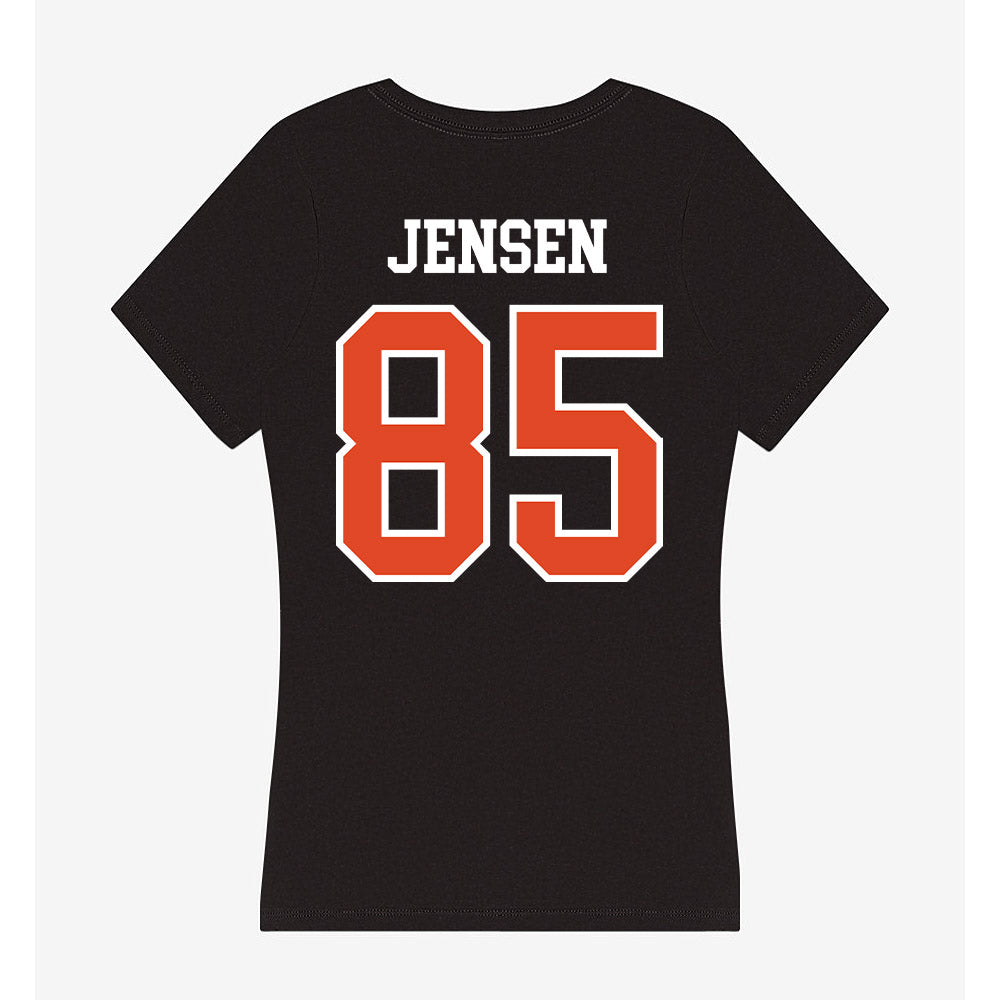 Oregon State - NCAA Football : Cooper Jensen - Women's V-Neck T-Shirt-1