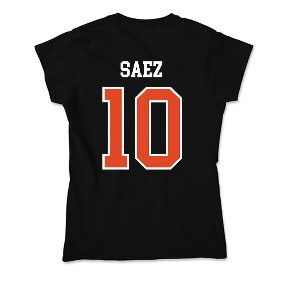 Oregon State - NCAA Football : Zakaih Saez - Soft Style Women’s T-Shirt-1
