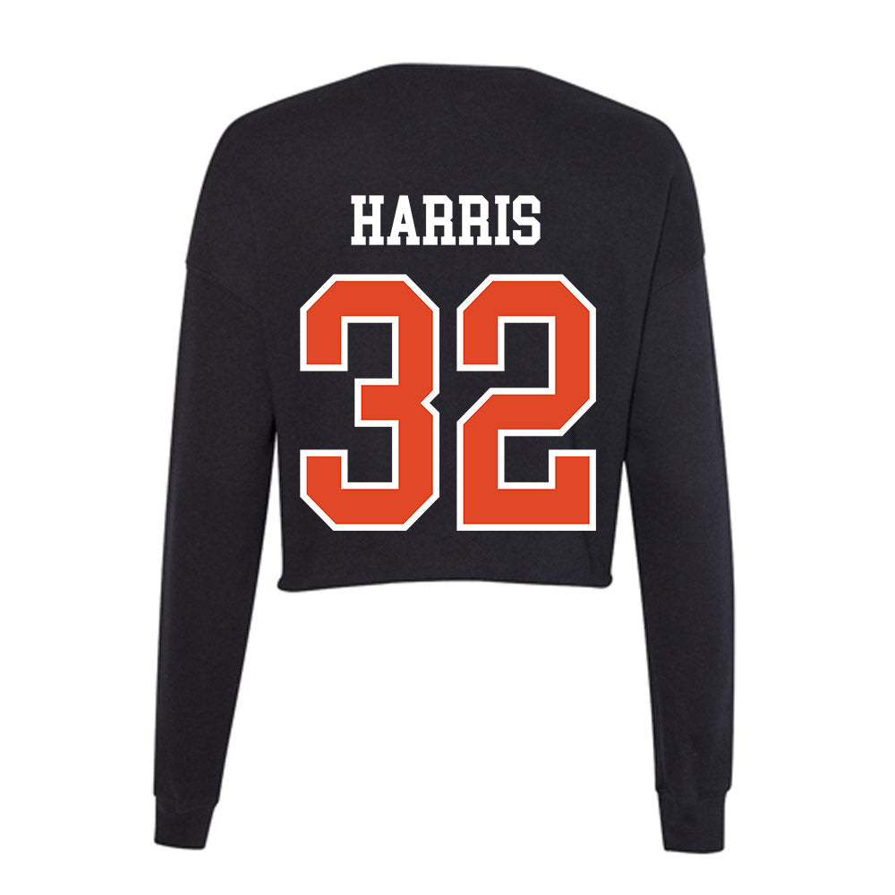 Oregon State - NCAA Football : Walker Harris - Women's Cropped Crew Fleece-1