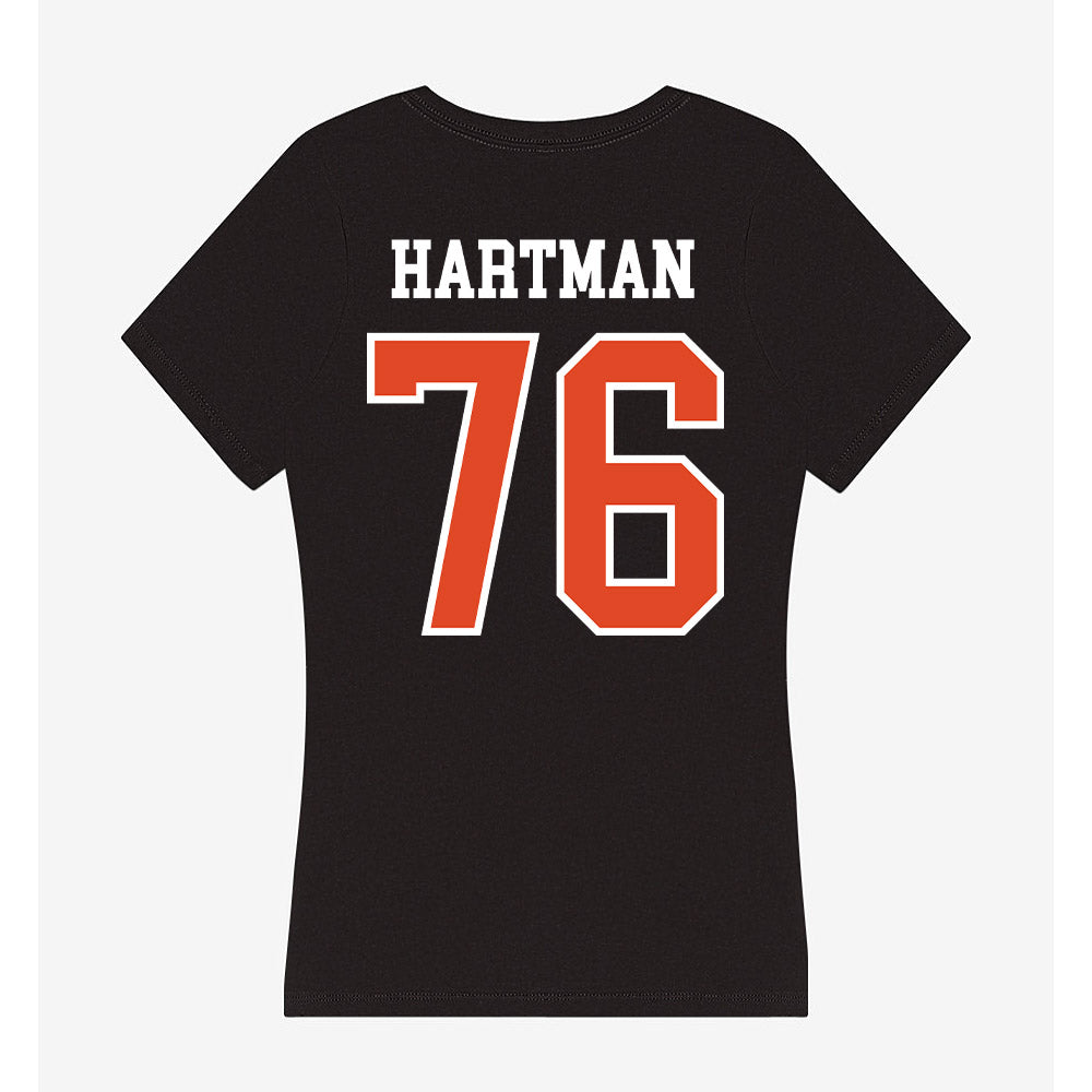 Oregon State - NCAA Football : Ben Hartman - Women's V-Neck T-Shirt-1