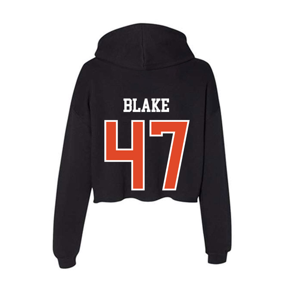 Oregon State - NCAA Football : Tyree Blake - Women's Crop Fleece Hoodie-1