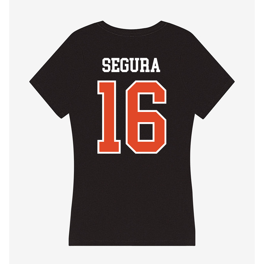 Oregon State - NCAA Baseball : Eric Segura - Women's V-Neck T-Shirt-1