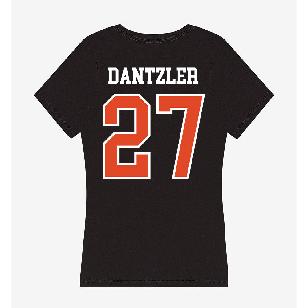 Oregon State - NCAA Football : Bleu Dantzler - Women's V-Neck T-Shirt-1