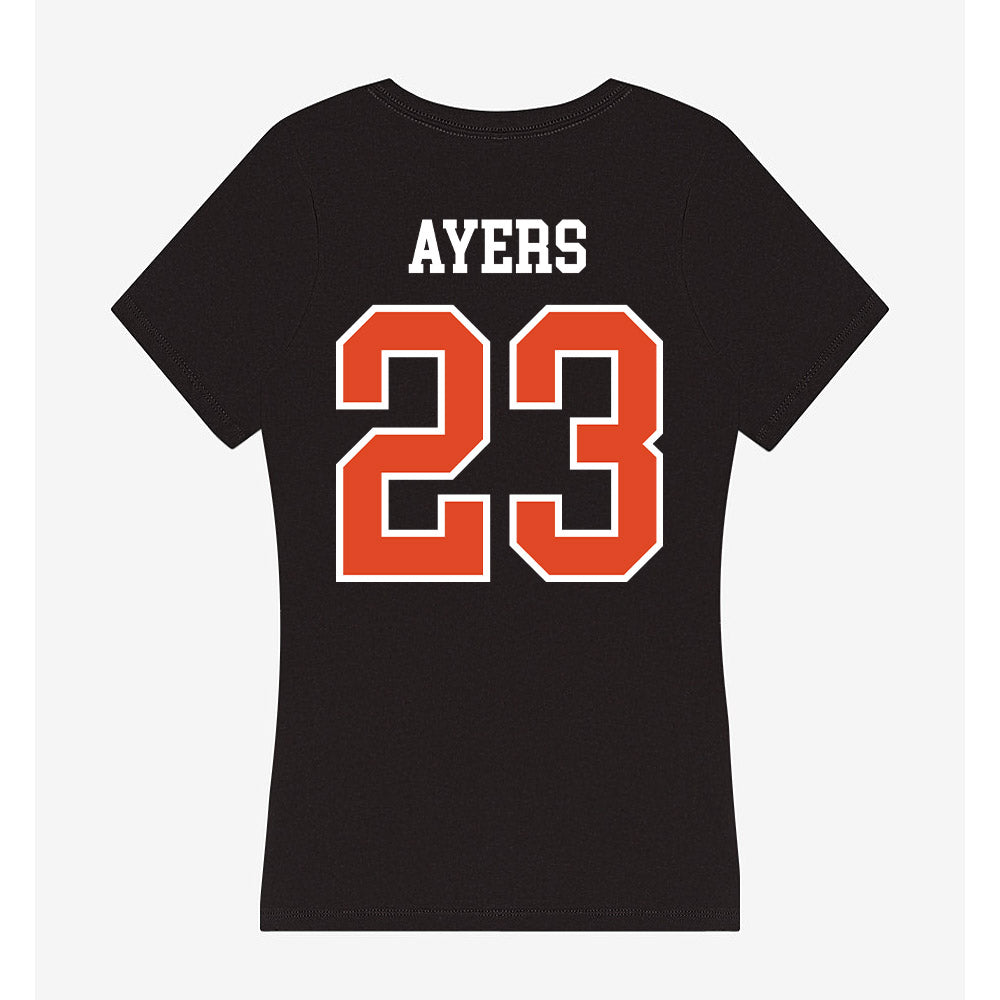Oregon State - NCAA Football : Exodus Ayers - Women's V-Neck T-Shirt-1
