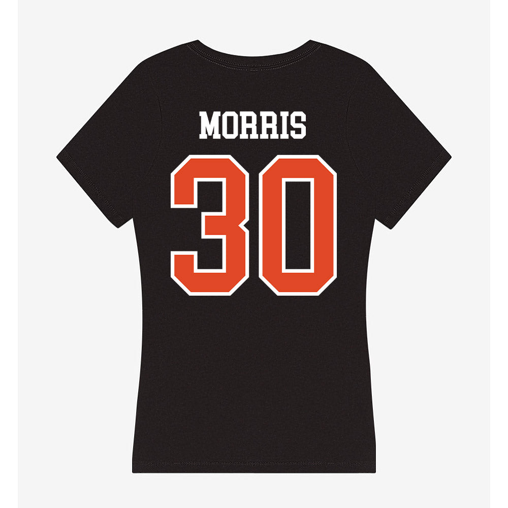 Oregon State - NCAA Baseball : Trey Morris - Women's V-Neck T-Shirt-1