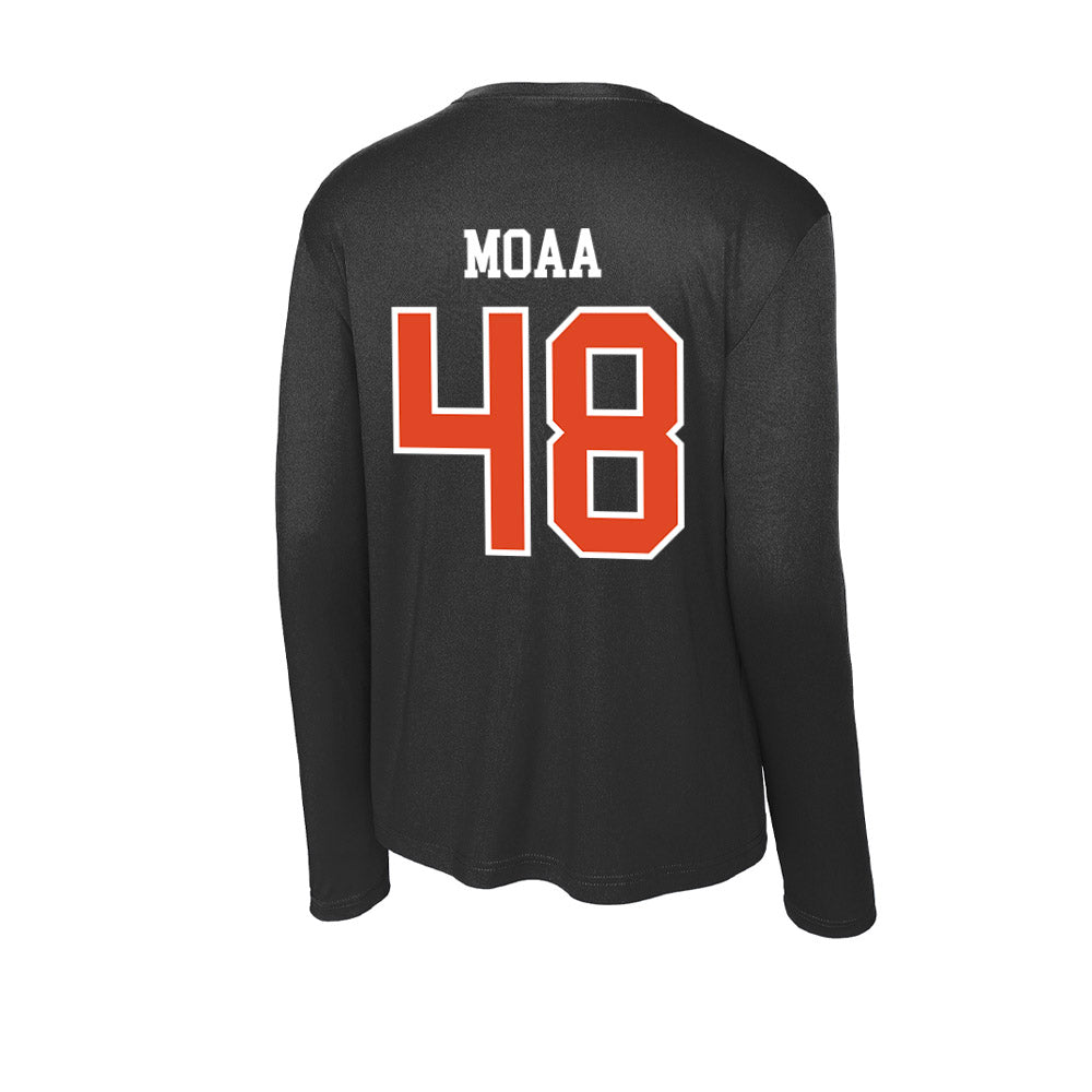 Oregon State - NCAA Football : Jessaia Moaa - Activewear Long Sleeve T-Shirt-1