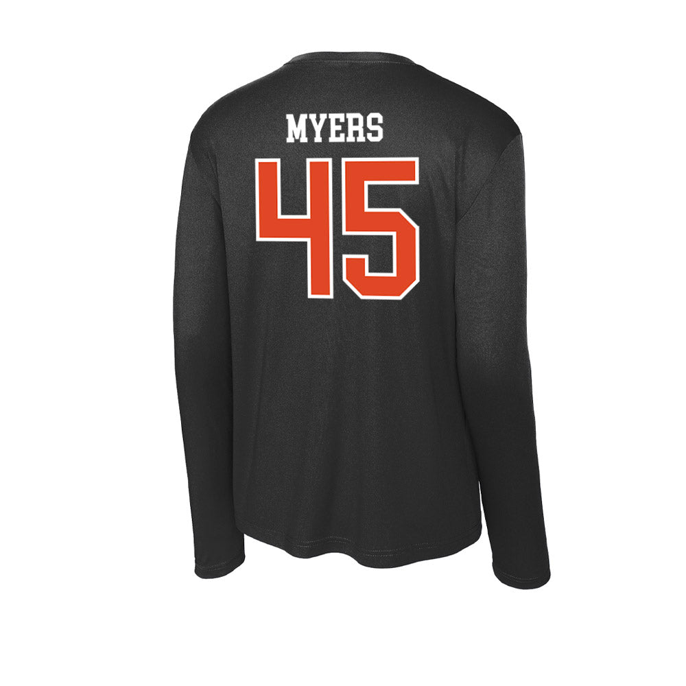 Oregon State - NCAA Football : Jesse Myers - Activewear Long Sleeve T-Shirt-1