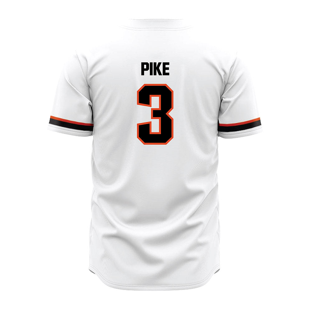 Oregon State - NCAA Baseball : Mason Pike - White Jersey-1