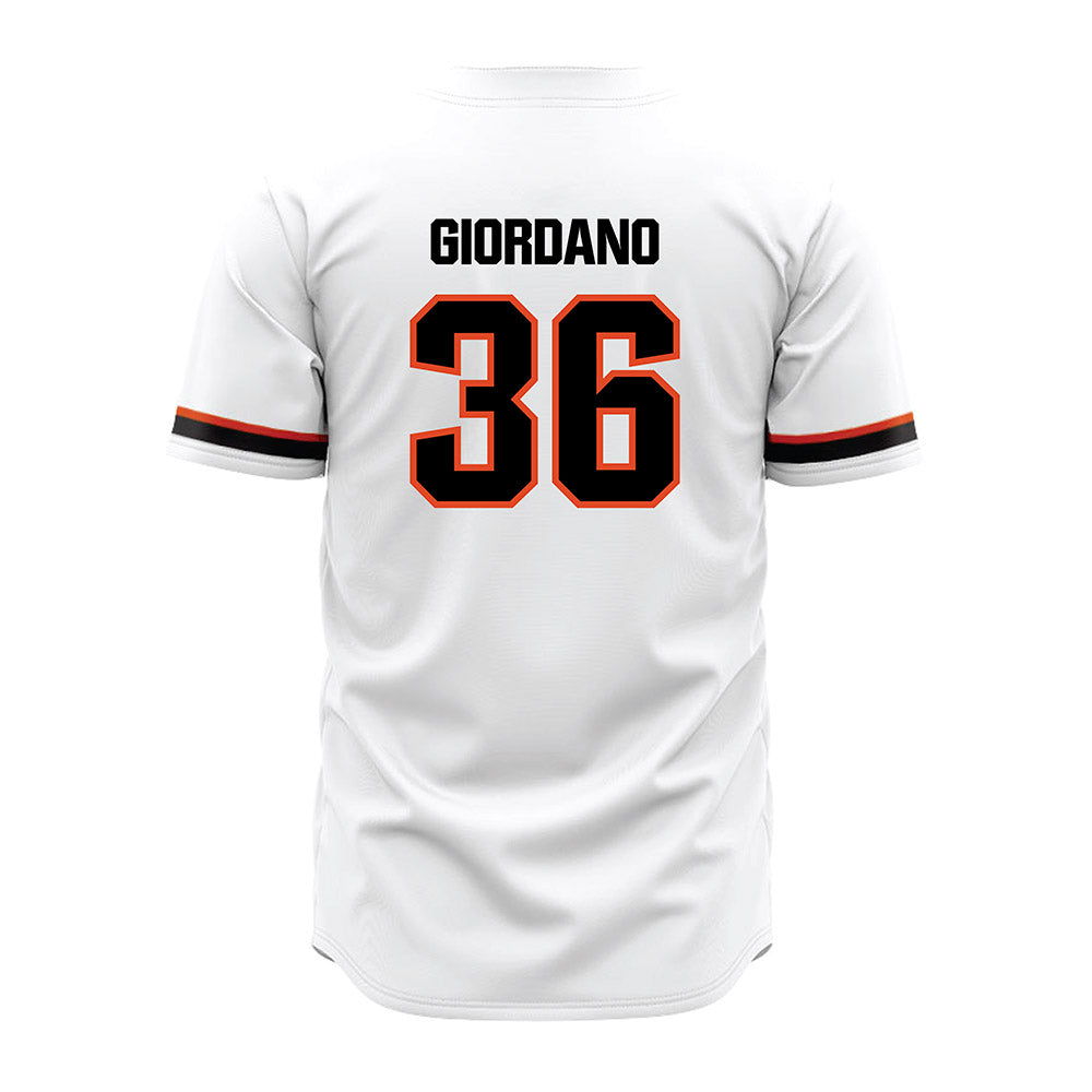 Oregon State - NCAA Baseball : Jack Giordano - White Jersey-1