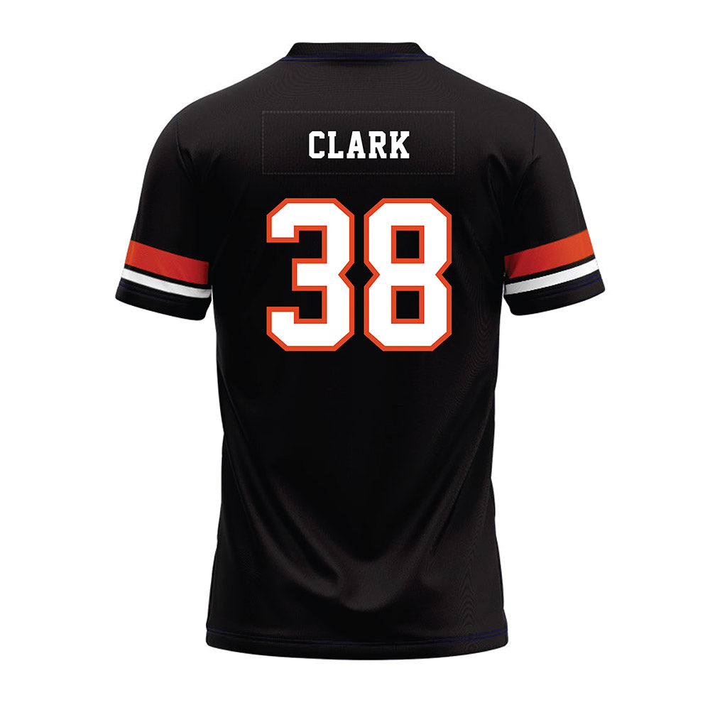 Oregon State - NCAA Football : Milan Clark - Black Premium Football Jersey-1