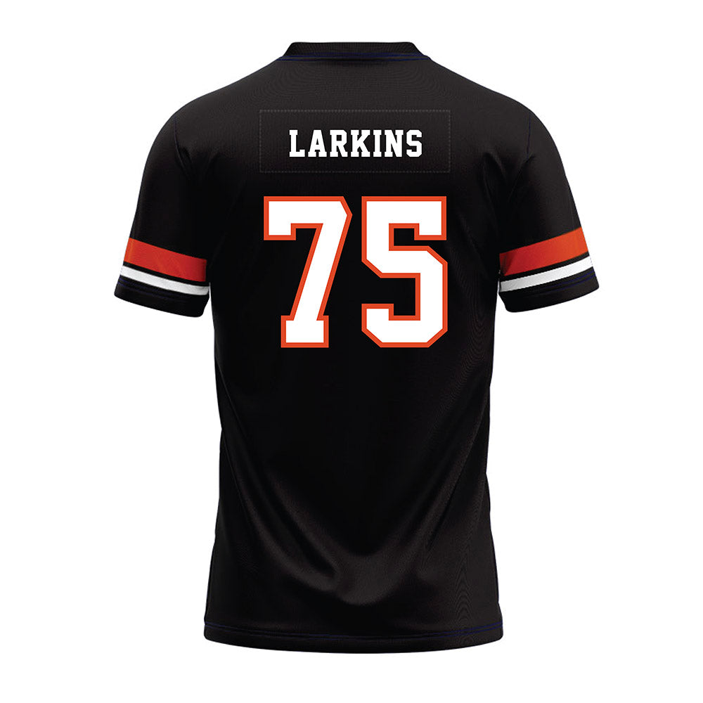 Oregon State - NCAA Football : William Larkins - Black Premium Football Jersey-1