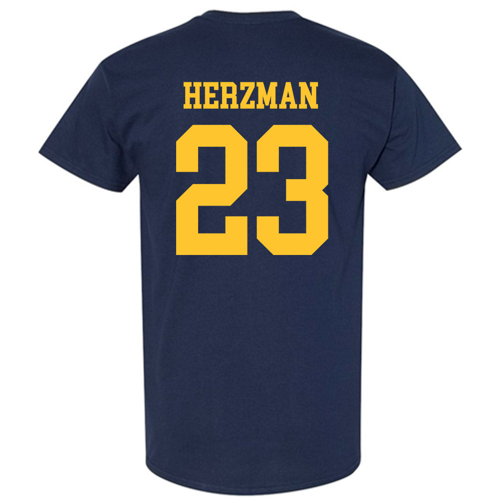 New Haven - NCAA Baseball : Robert Herzman - Classic Shersey T-Shirt-1