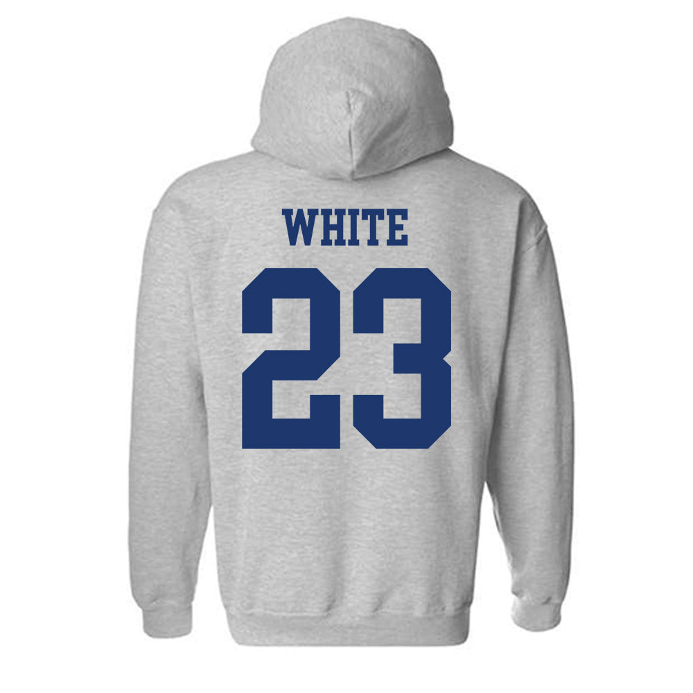 New Haven - NCAA Football : Alan White - Classic Shersey Hooded Sweatshirt-1