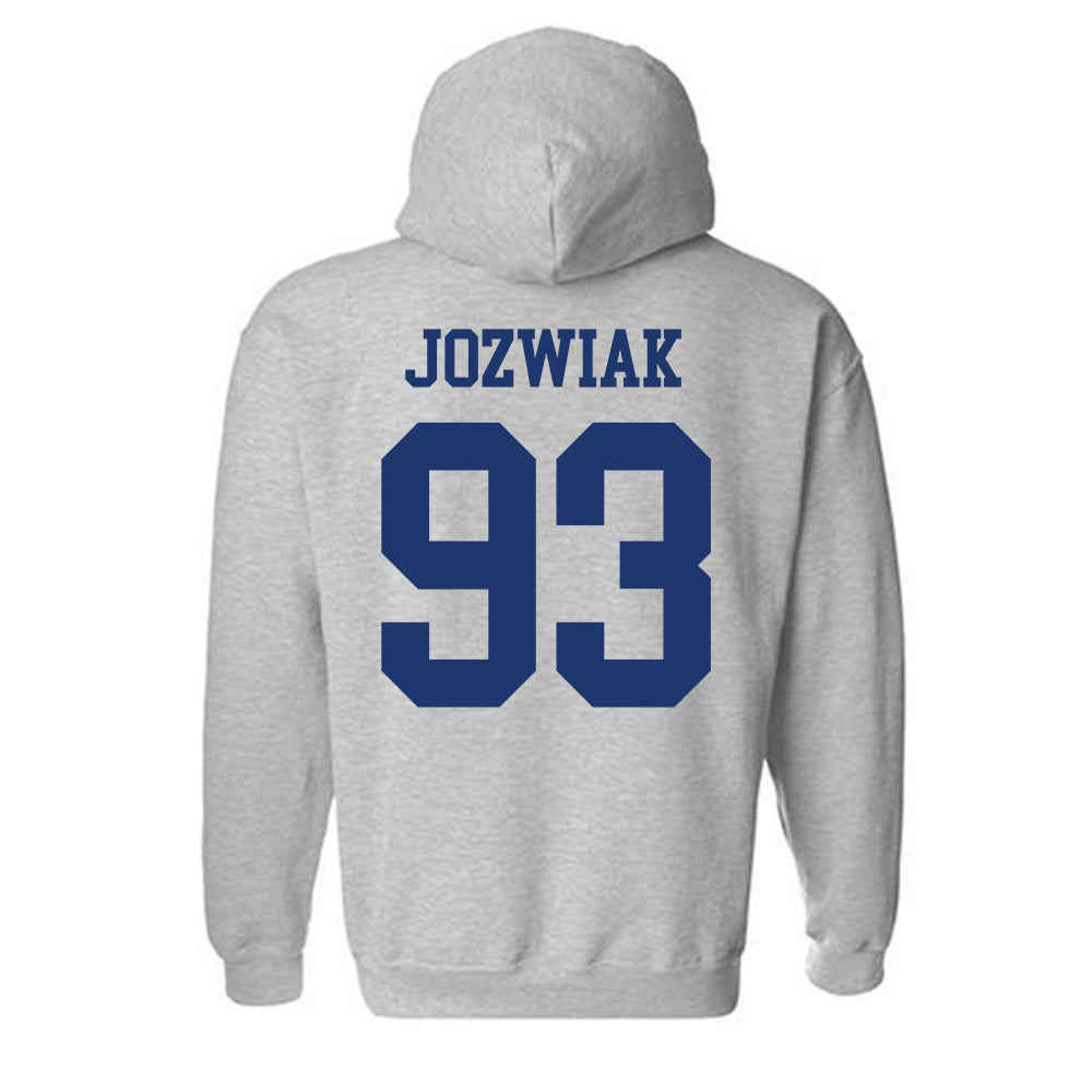 New Haven - NCAA Football : Logan Jozwiak - Classic Shersey Hooded Sweatshirt-1