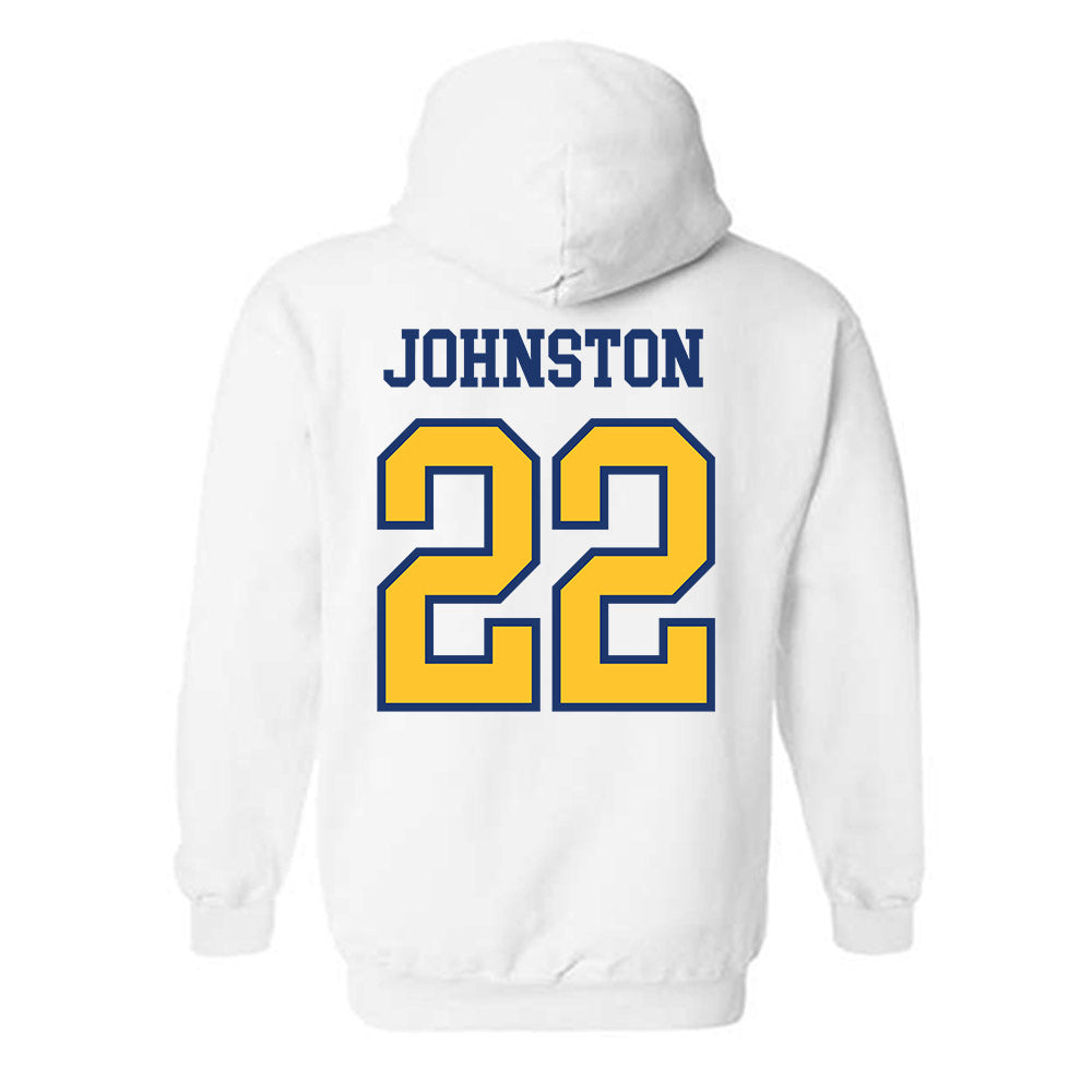 New Haven - NCAA Women's Volleyball : Caroline Johnston - Classic Shersey Hooded Sweatshirt-1