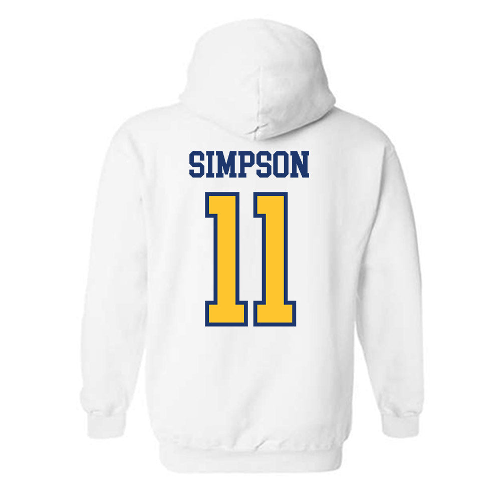 New Haven - NCAA Women's Basketball : Katelyn Simpson - Classic Shersey Hooded Sweatshirt-1