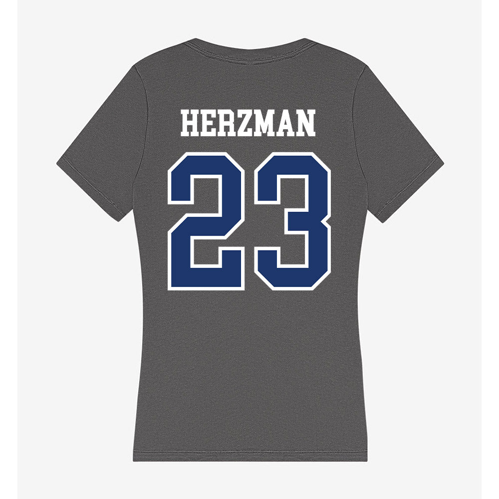 New Haven - NCAA Baseball : Robert Herzman - Classic Shersey Women's V-Neck T-Shirt-1