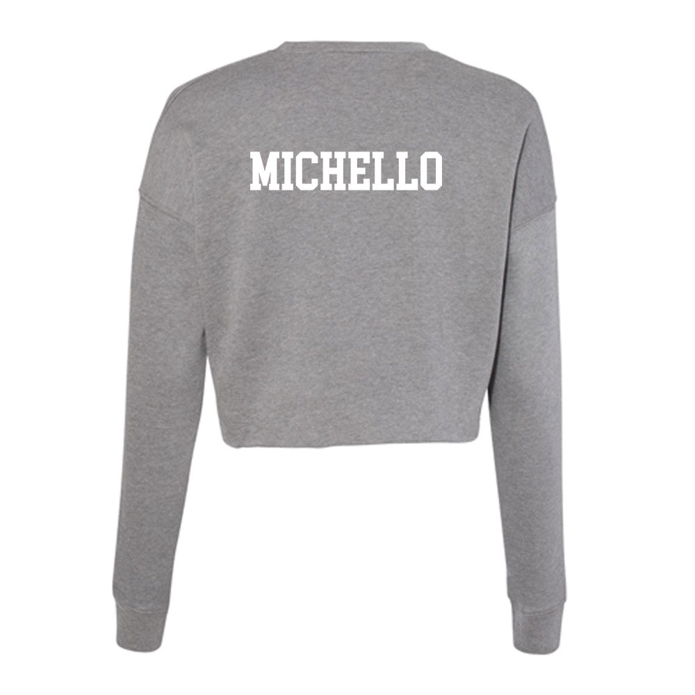 New Haven - NCAA Men's Golf : Vincent Michello - Classic Shersey Women's Cropped Crew Fleece-1