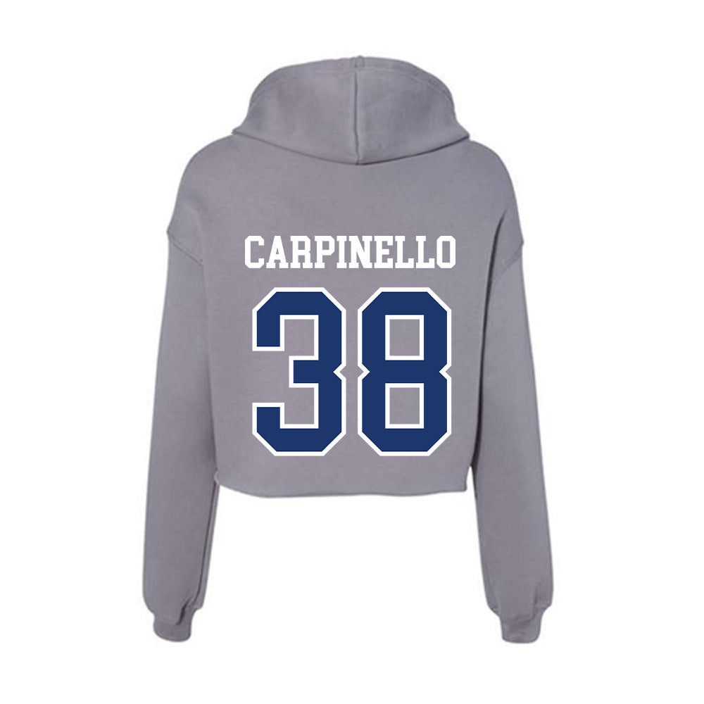 New Haven - NCAA Football : Nick Carpinello - Classic Shersey Women's Crop Fleece Hoodie-1