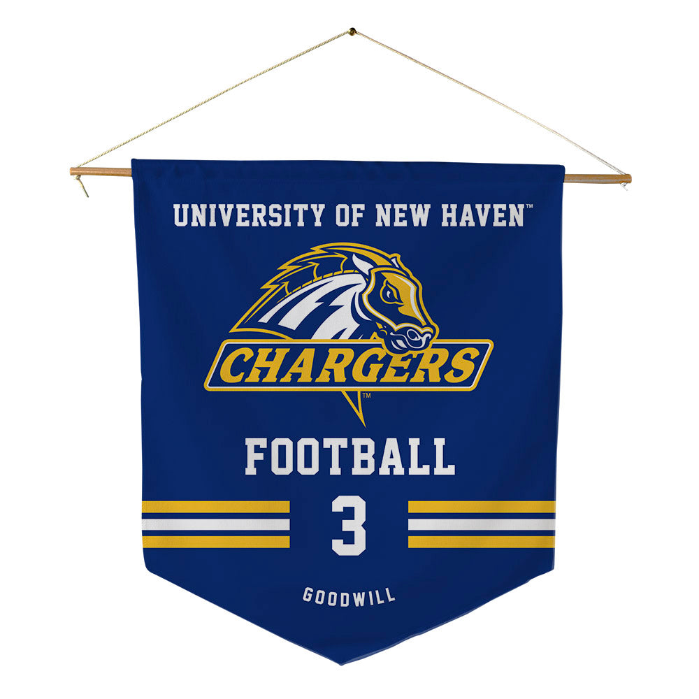 New Haven - NCAA Football : Calson Goodwill - Pennant - 18" x 21"-0