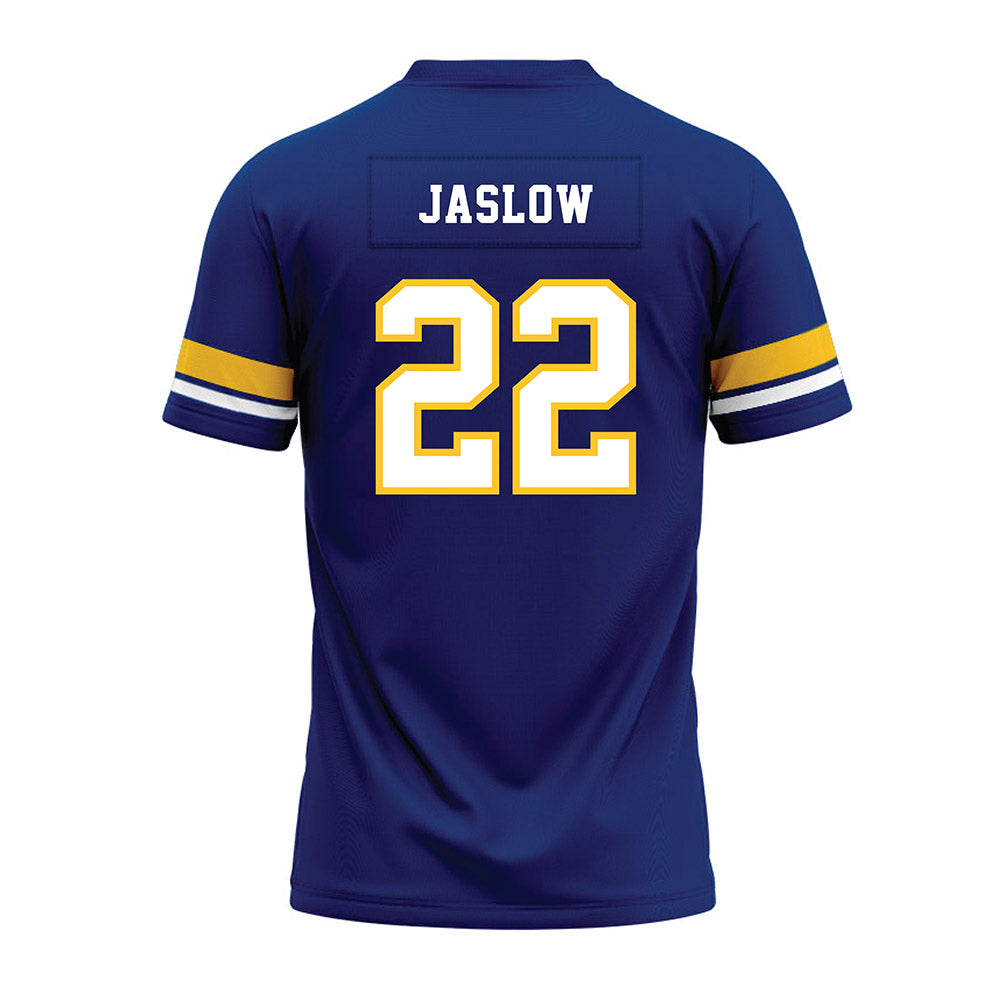 New Haven - NCAA Football : Ryan Jaslow - Blue Premium Football Jersey-1