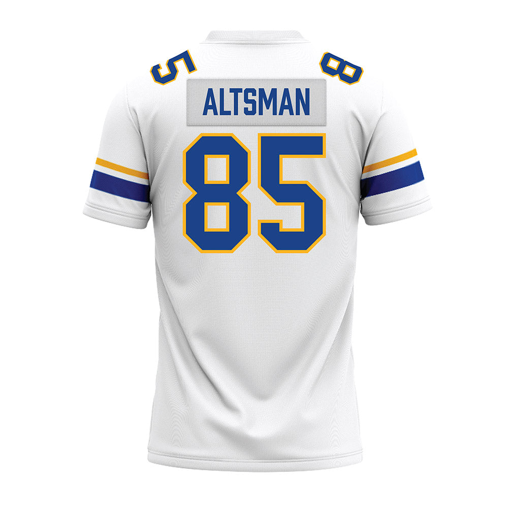 Pittsburgh - NCAA Football : Josh Altsman - White Premium Football Jersey-1