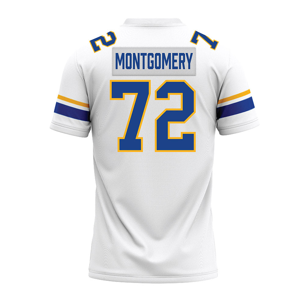 Pittsburgh - NCAA Football : Isaiah Montgomery - White Premium Football Jersey-1