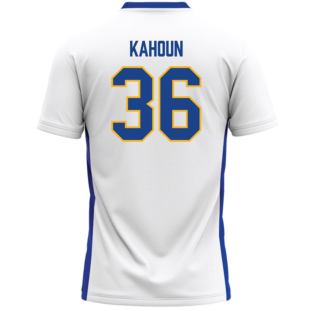 Pittsburgh - NCAA Women's Lacrosse : Gracie Kahoun - White Lacrosse Jersey -1
