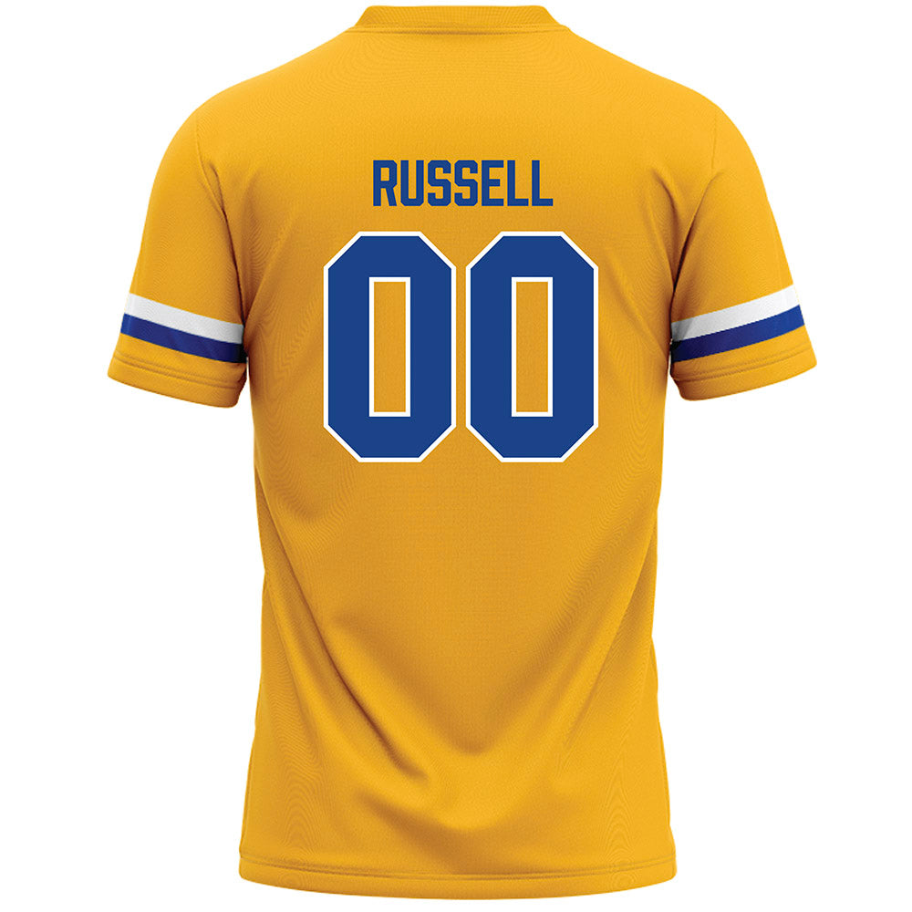 Pittsburgh - NCAA Women's Lacrosse : Abigail Russell - Yellow Lacrosse Jersey -1