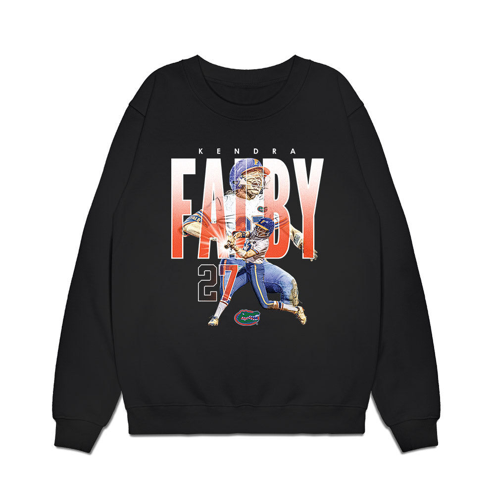 Florida - NCAA Softball : Kendra Falby - Collage Premium Crewneck Sweatshirt-0