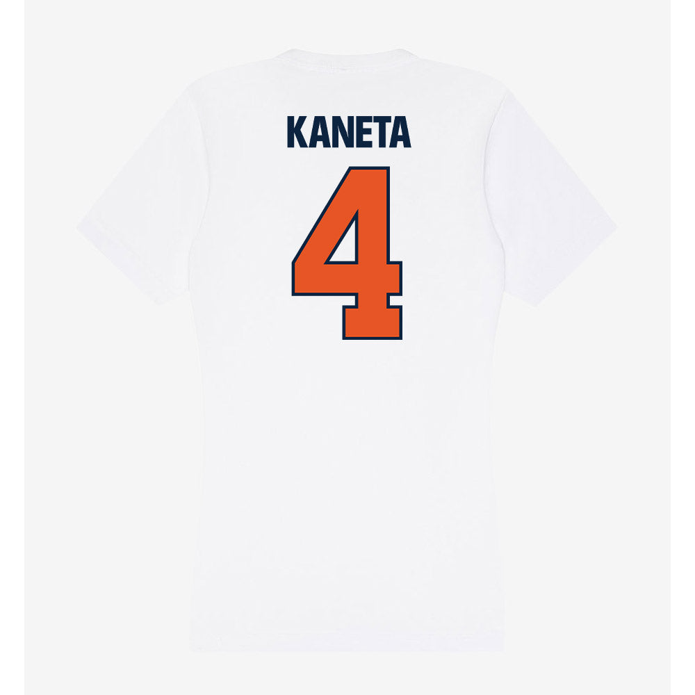 Carroll - NCAA Football : Kaiwalya Kaneta - Classic Shersey Women's V-Neck T-Shirt-1