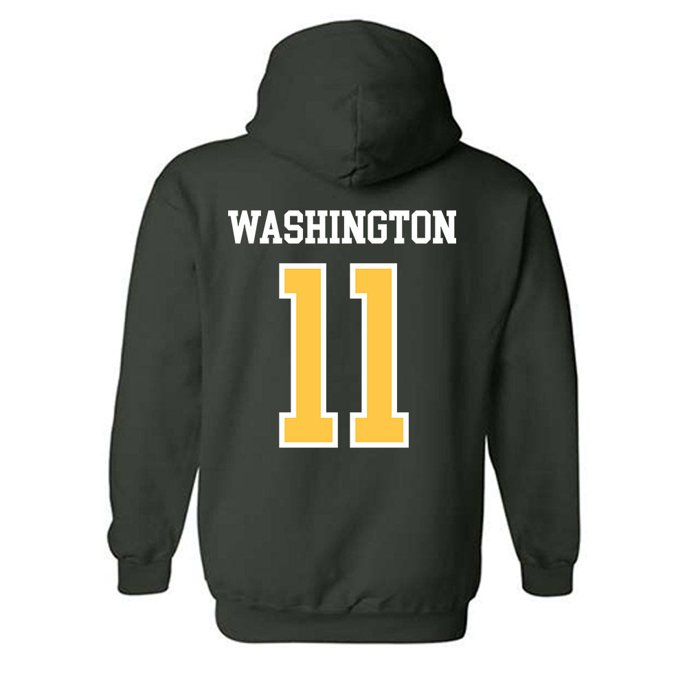 Wayne State - NCAA Football : Darel Washington - Classic Shersey Hooded Sweatshirt-1