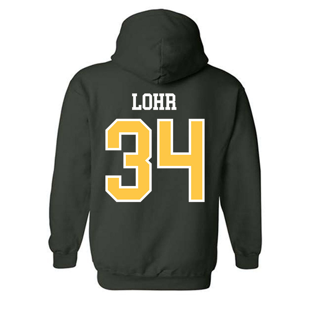 Wayne State - NCAA Men's Basketball : Eli Lohr - Classic Shersey Hooded Sweatshirt-1