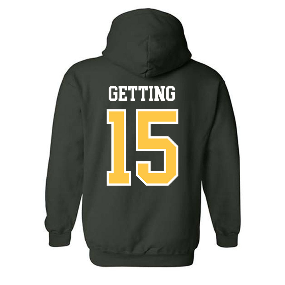 Wayne State - NCAA Baseball : Ethan Getting - Classic Shersey Hooded Sweatshirt-1