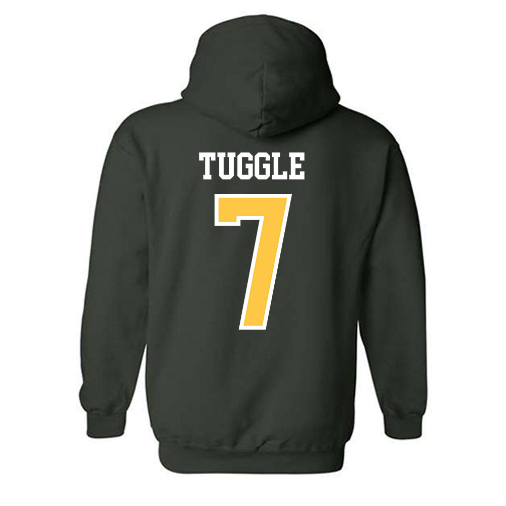 Wayne State - NCAA Football : Justyz Tuggle - Classic Shersey Hooded Sweatshirt-1