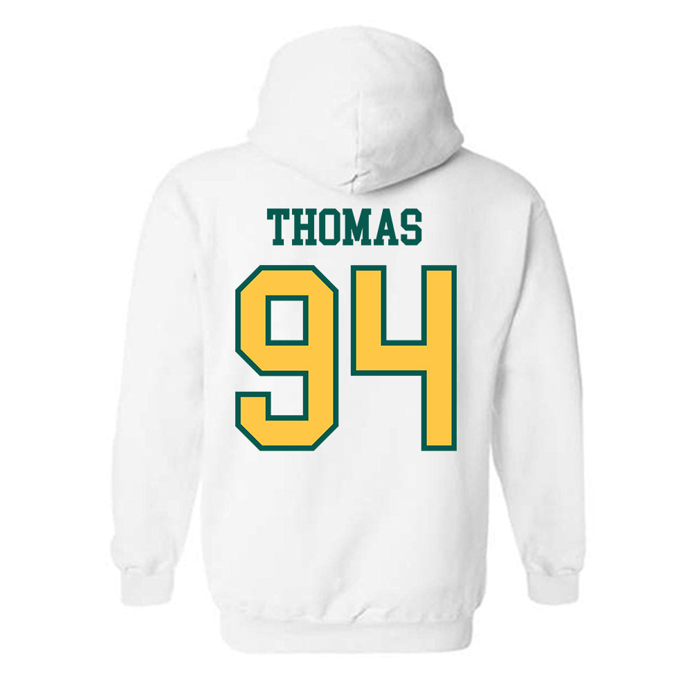 Wayne State - NCAA Football : Michael Thomas - Classic Shersey Hooded Sweatshirt-1