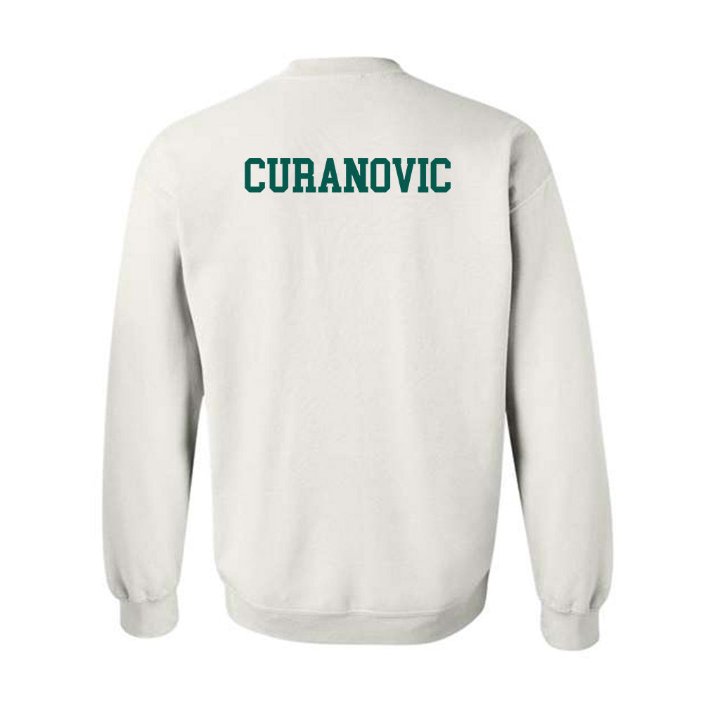 Wayne State - NCAA Men's Swimming & Diving : Leland Curanovic - Classic Shersey Crewneck Sweatshirt-1