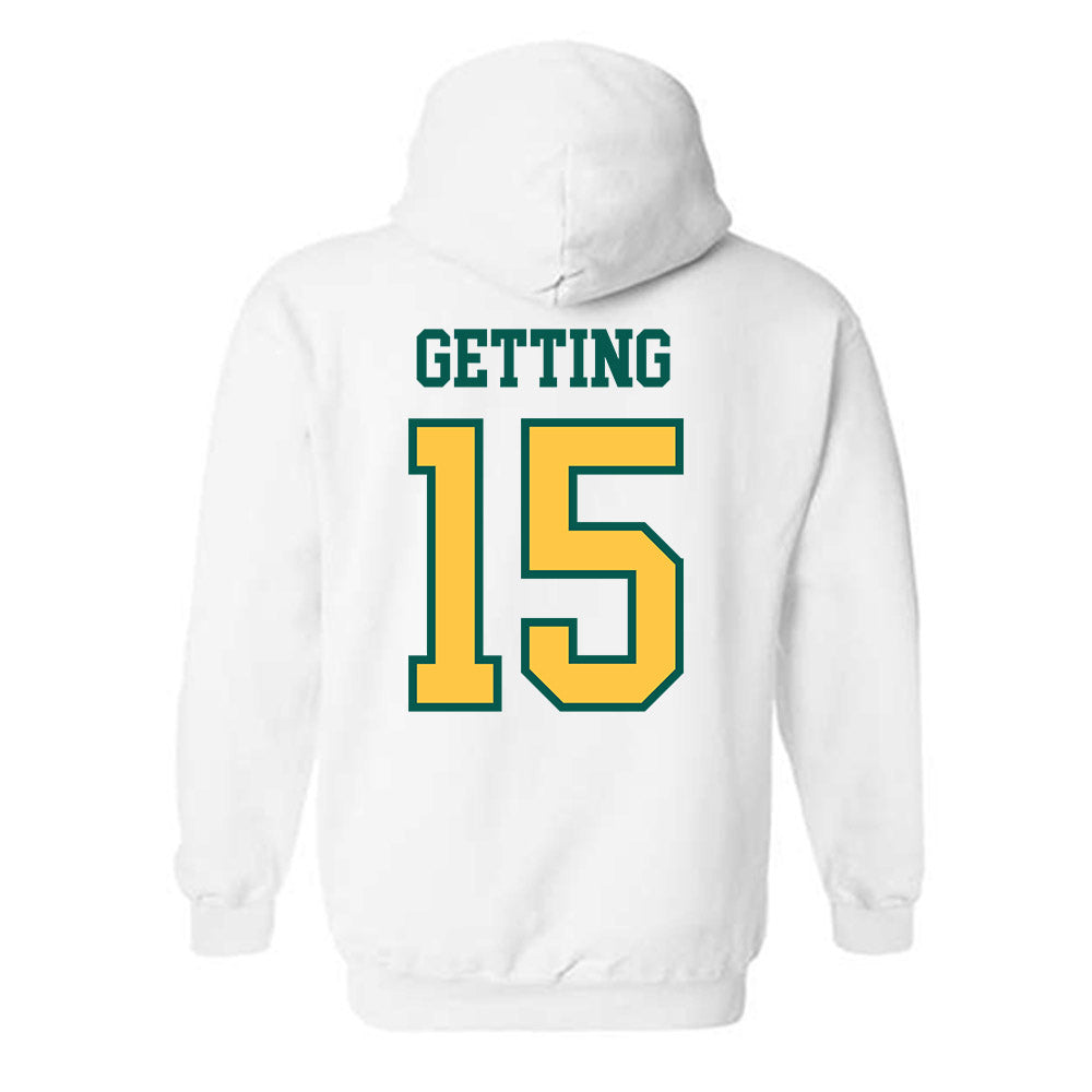 Wayne State - NCAA Baseball : Ethan Getting - Classic Shersey Hooded Sweatshirt-1