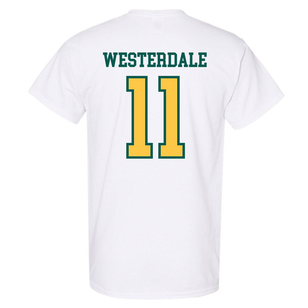 Wayne State - NCAA Men's Basketball : Luke Westerdale - Classic Shersey T-Shirt-1