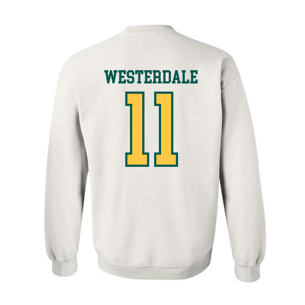 Wayne State - NCAA Men's Basketball : Luke Westerdale - Classic Shersey Crewneck Sweatshirt-1