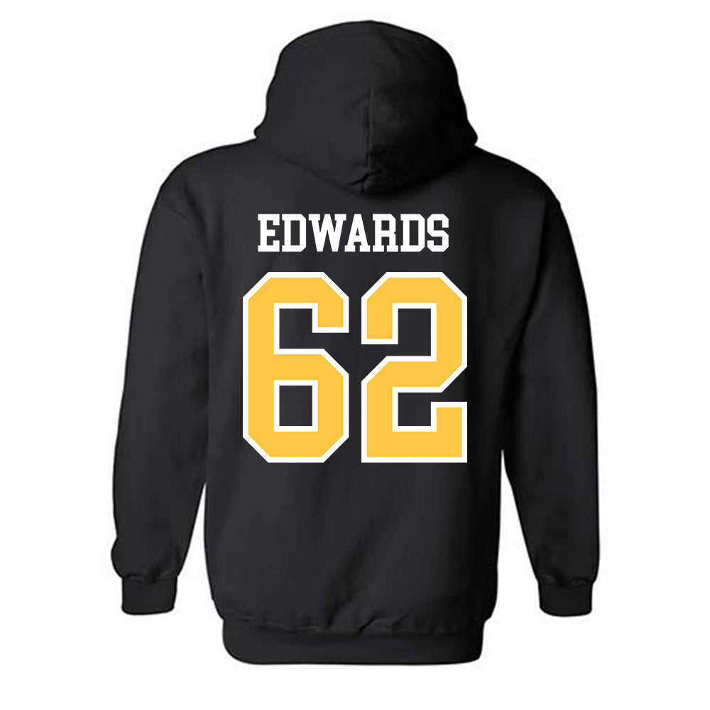Wayne State - NCAA Football : Will Edwards - Classic Shersey Hooded Sweatshirt-1